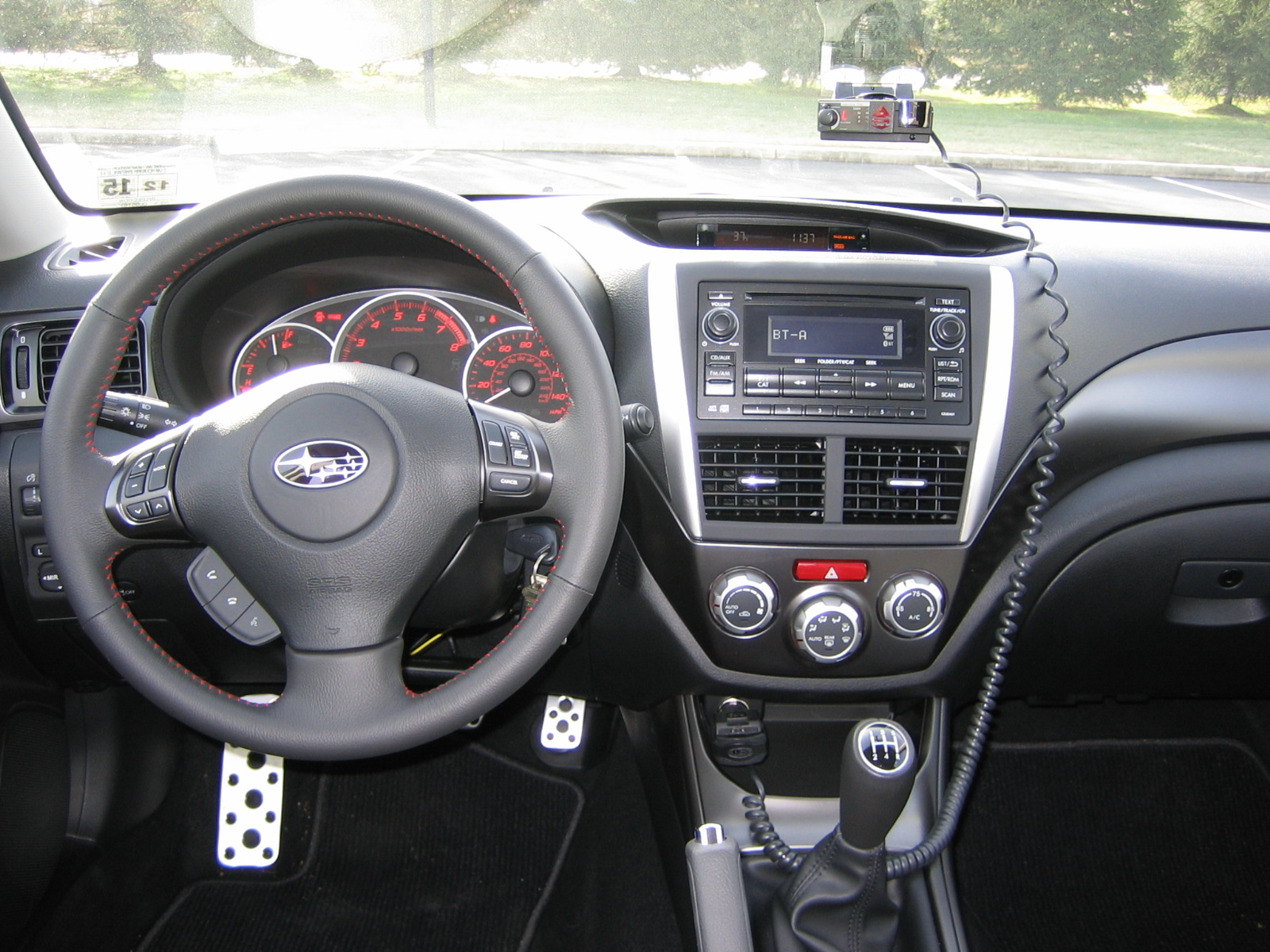 2011 Subaru WRX in Satin White Pearl (SWP)