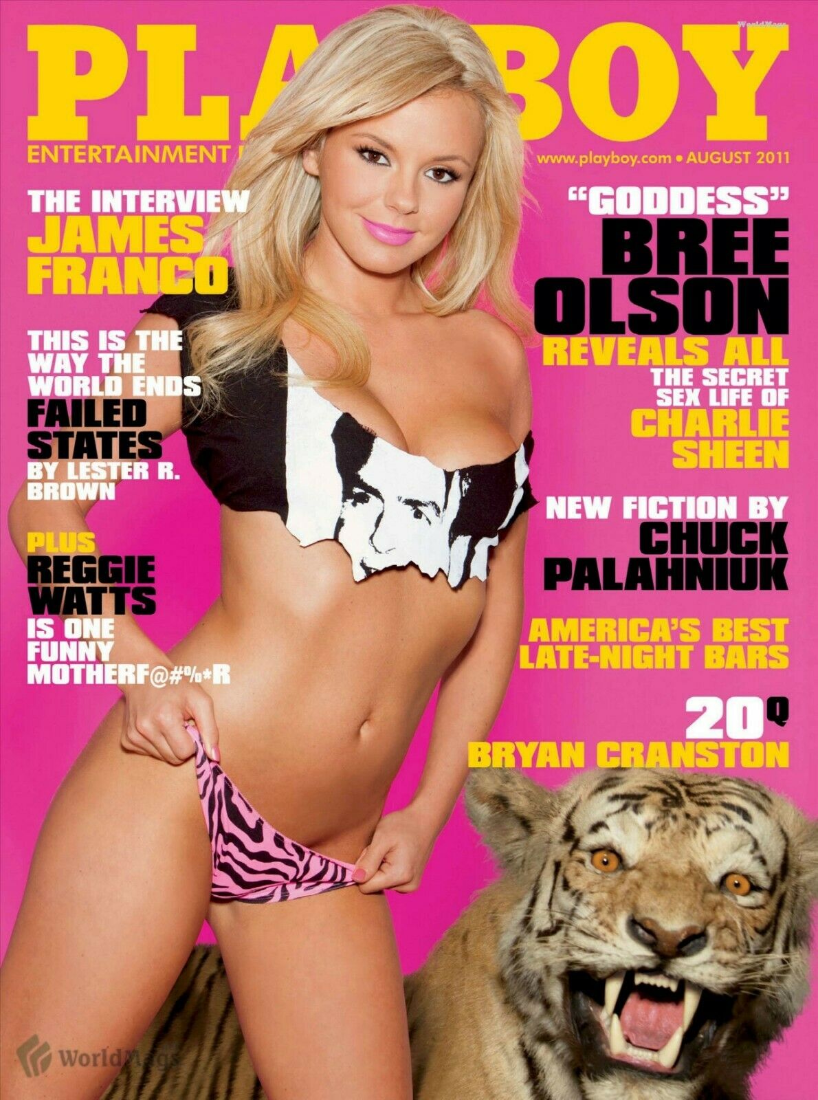 Bree Olson August 2011 Playboy Cover