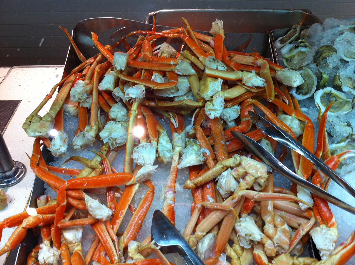 Village Seafood Buffet - Crab Legs
