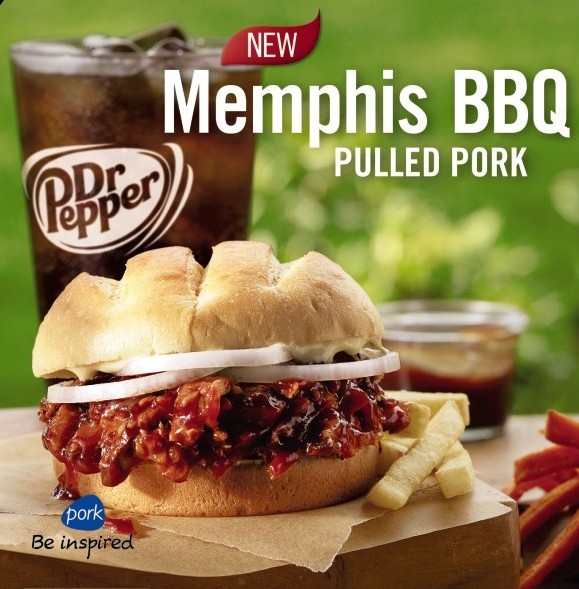 Burger King Memphis BBQ Pulled Pork Sandwich