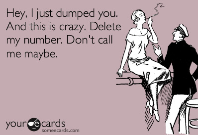 Hey I Just Dumped You