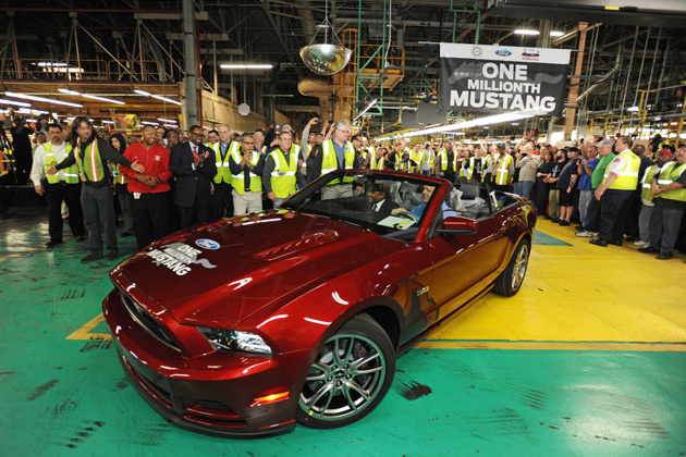 One Millionth Mustang