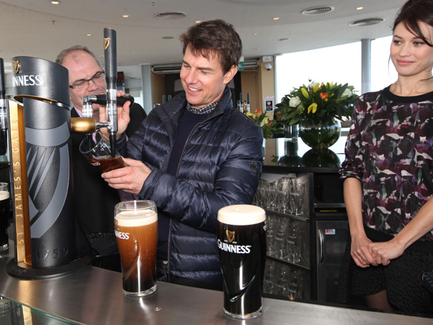Tom Cruise At Guinness