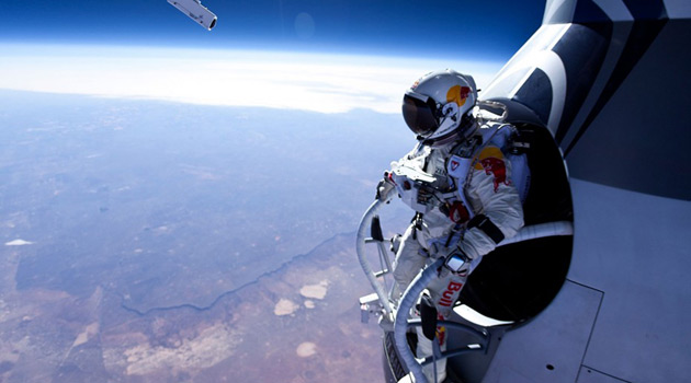 Felix Baumgartner Red Bull Stratos Jump