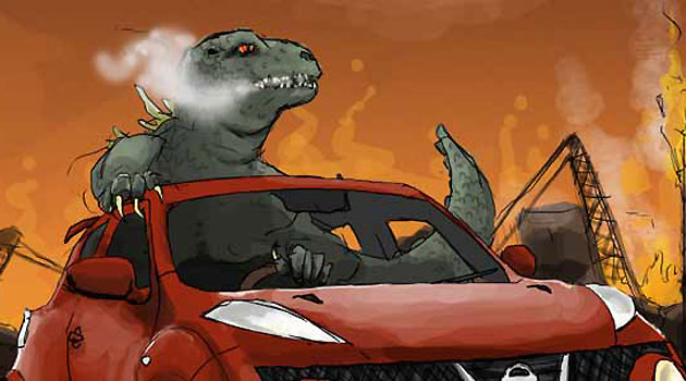 Monster/Car Mash-ups