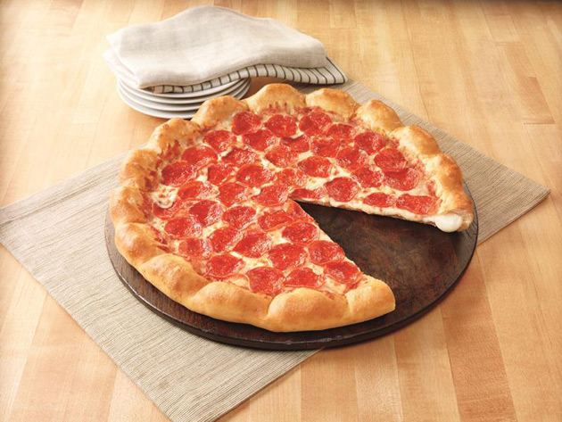 Pizza Hut 3-Cheese Stuffed Crust Pizza