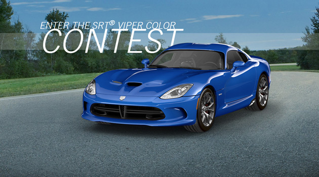 SRT Viper Color Contest