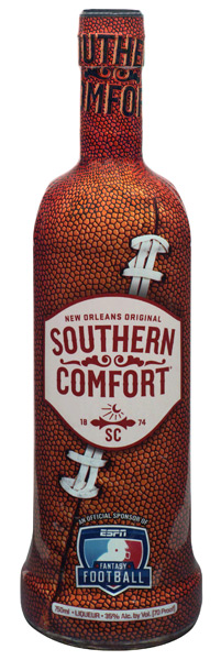 Southern Comfort Football Bottle