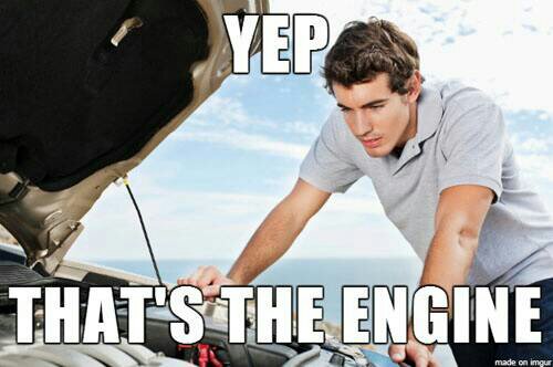 Yep That's The Engine
