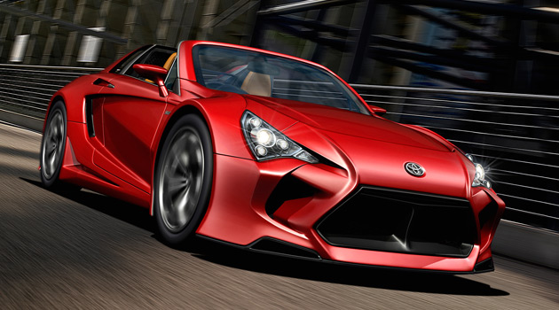 Toyota Supra rendering