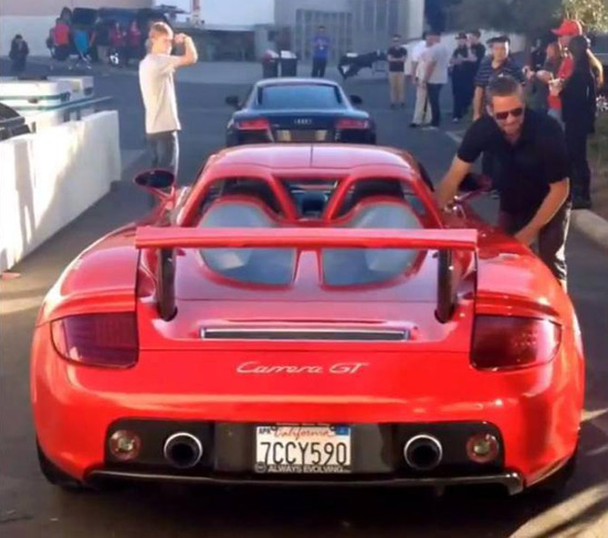 Carrera GT - Paul Walker