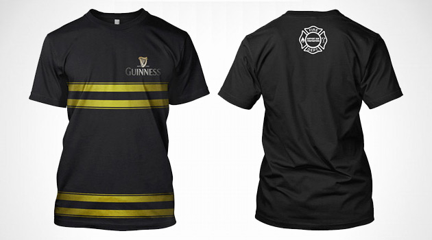 Guinness Firefighter Tees