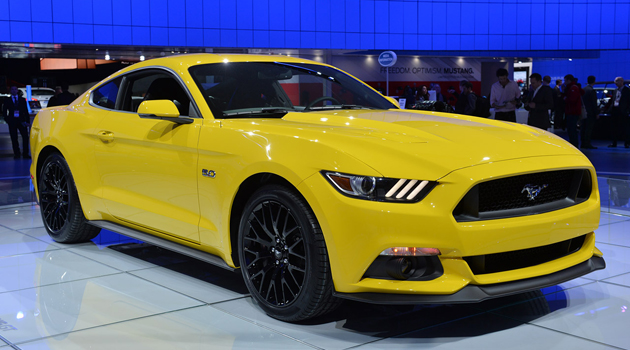 2015 Ford Mustang - Triple Yellow