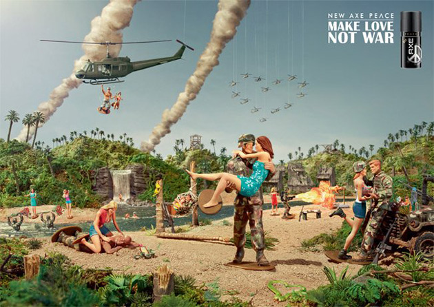 AXE Peace - Print Ad