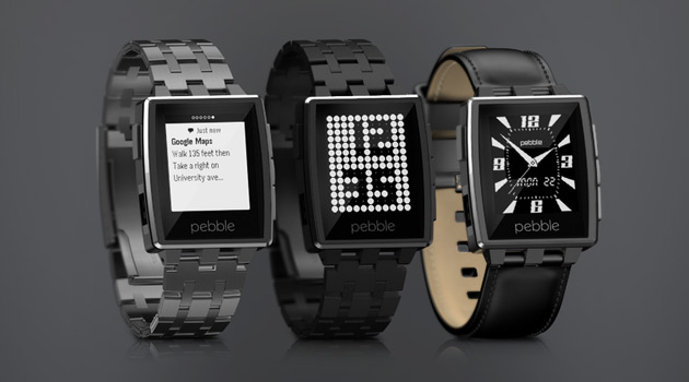 Pebble Steel Smartwatch