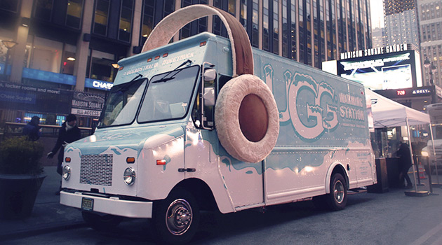 UGG Warming Truck in NYC