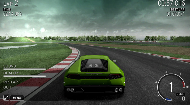 Lamborghini Huracan online simulator