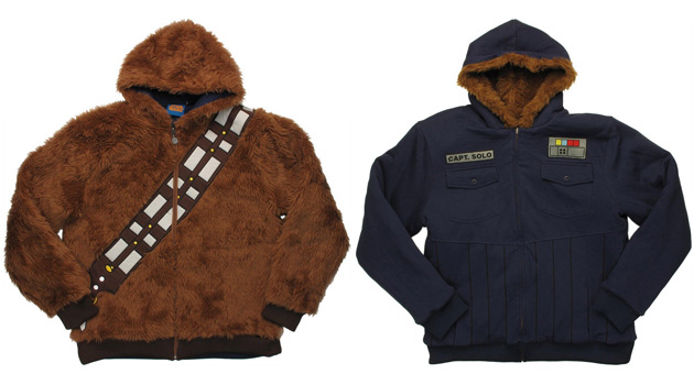 Star Wars Chewbacca Han Solo Reversible Hoodie