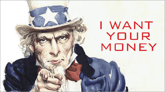 Uncle Sam - Taxes
