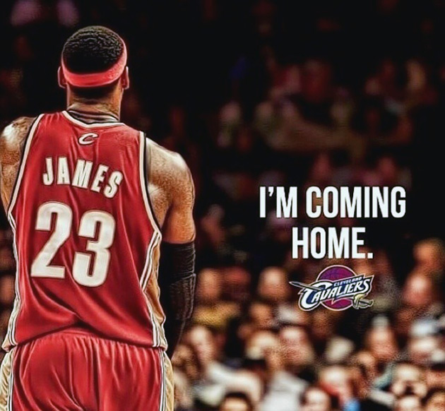 LeBron Is Coming Home