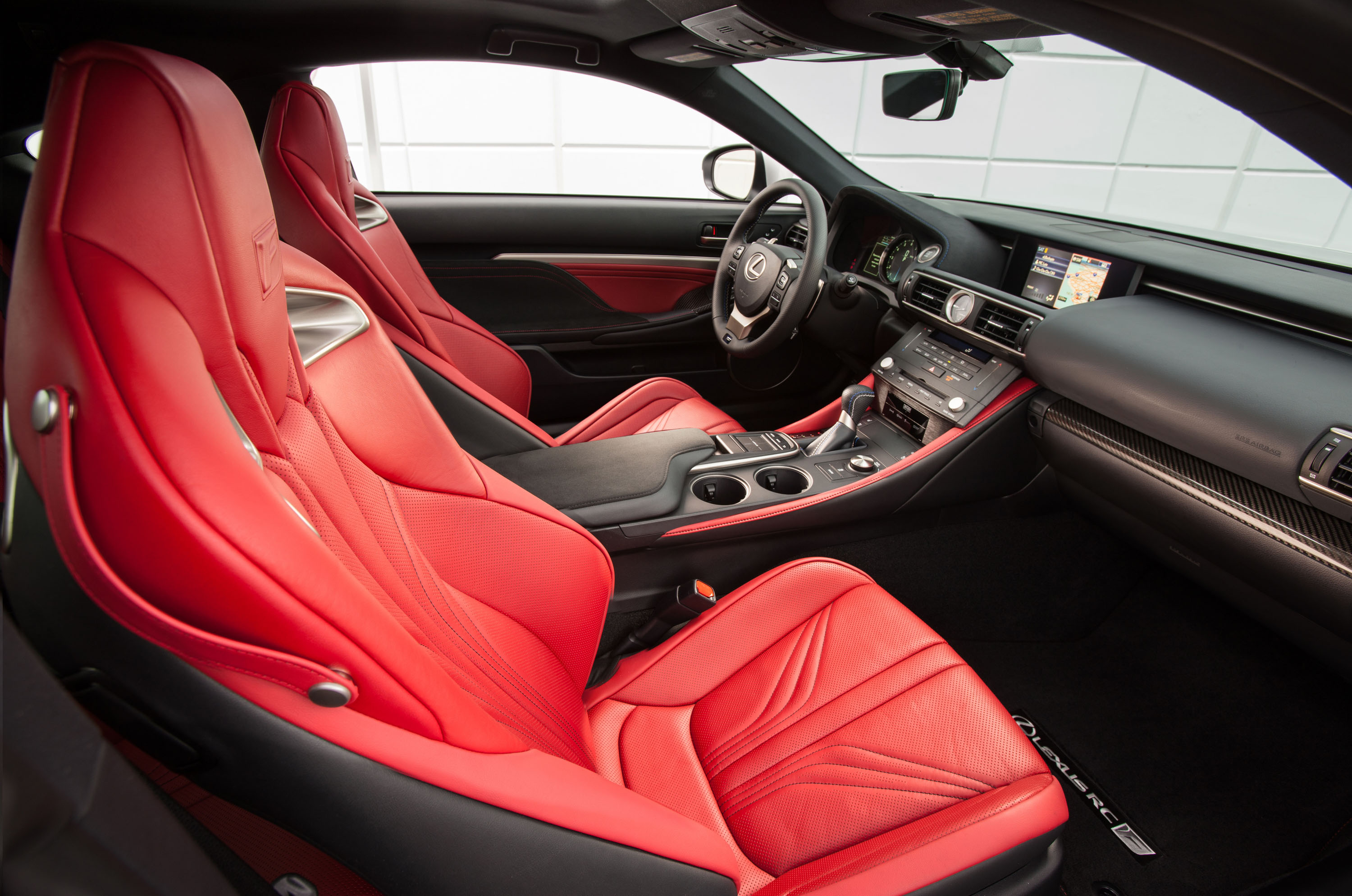 2015 Lexus RC F interior