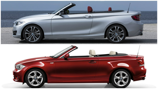 BMW 2 Series Convertible vs BMW 1 Series Convertible