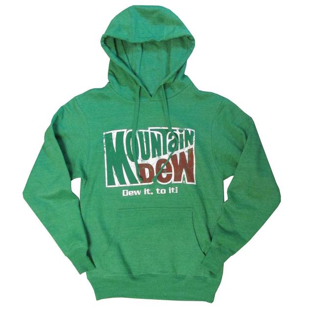 Mountain Dew Pullover Heather Fleece-Hoodie