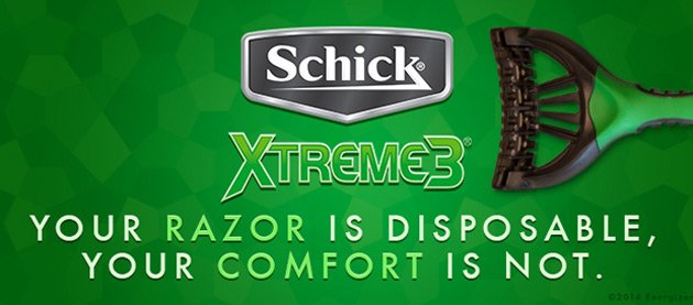 Schick Xtreme3 #Indisposable