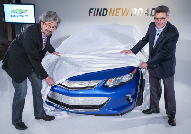 2016 Chevy Volt teaser