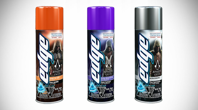 Edge Shave Gel Assassin's Creed Cans