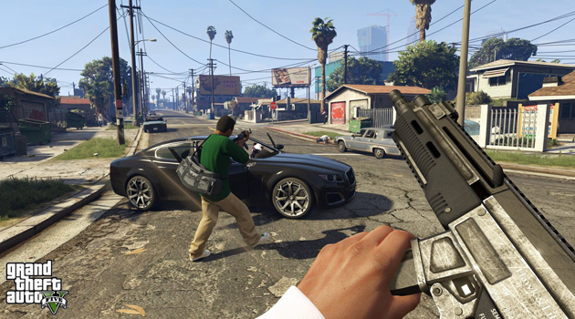 Grand Theft Auto V on  PS4