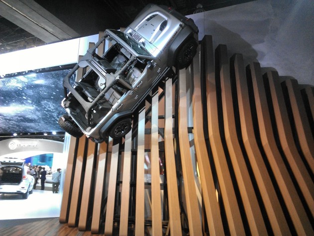 Wrangler Rubicon on the wall