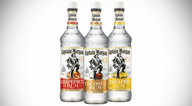Captain Morgan Flavored White Rums