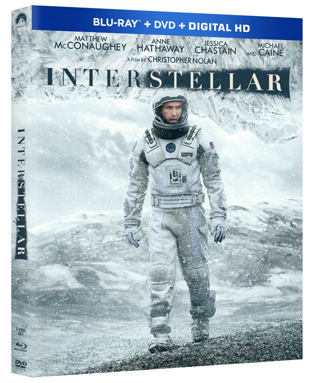 Interstellar on Blu-ray