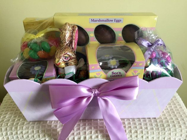 See's Candies Deluxe Easter Basket