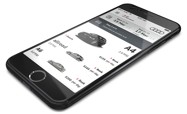 Audi On Demand app