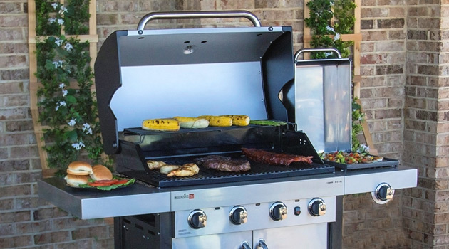 Grilling In The Backyard