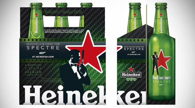 Heineken Spectre Bottles