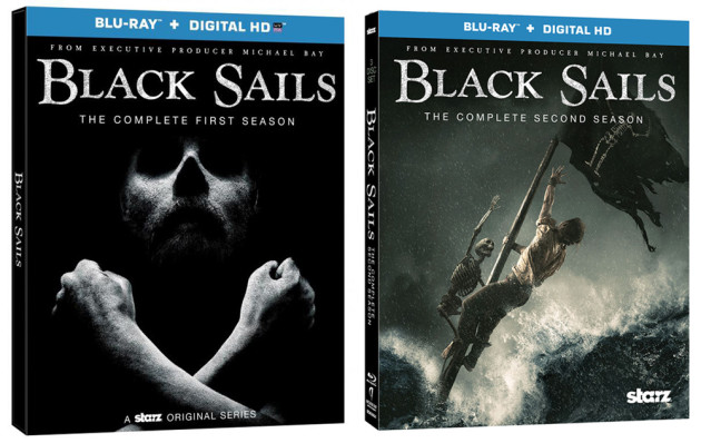 Black Sails S1 & S2 on Blu-ray