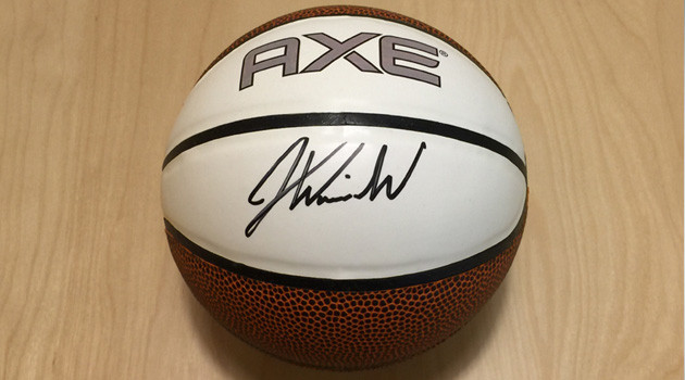 Justise Winslow signed AXE Basketball