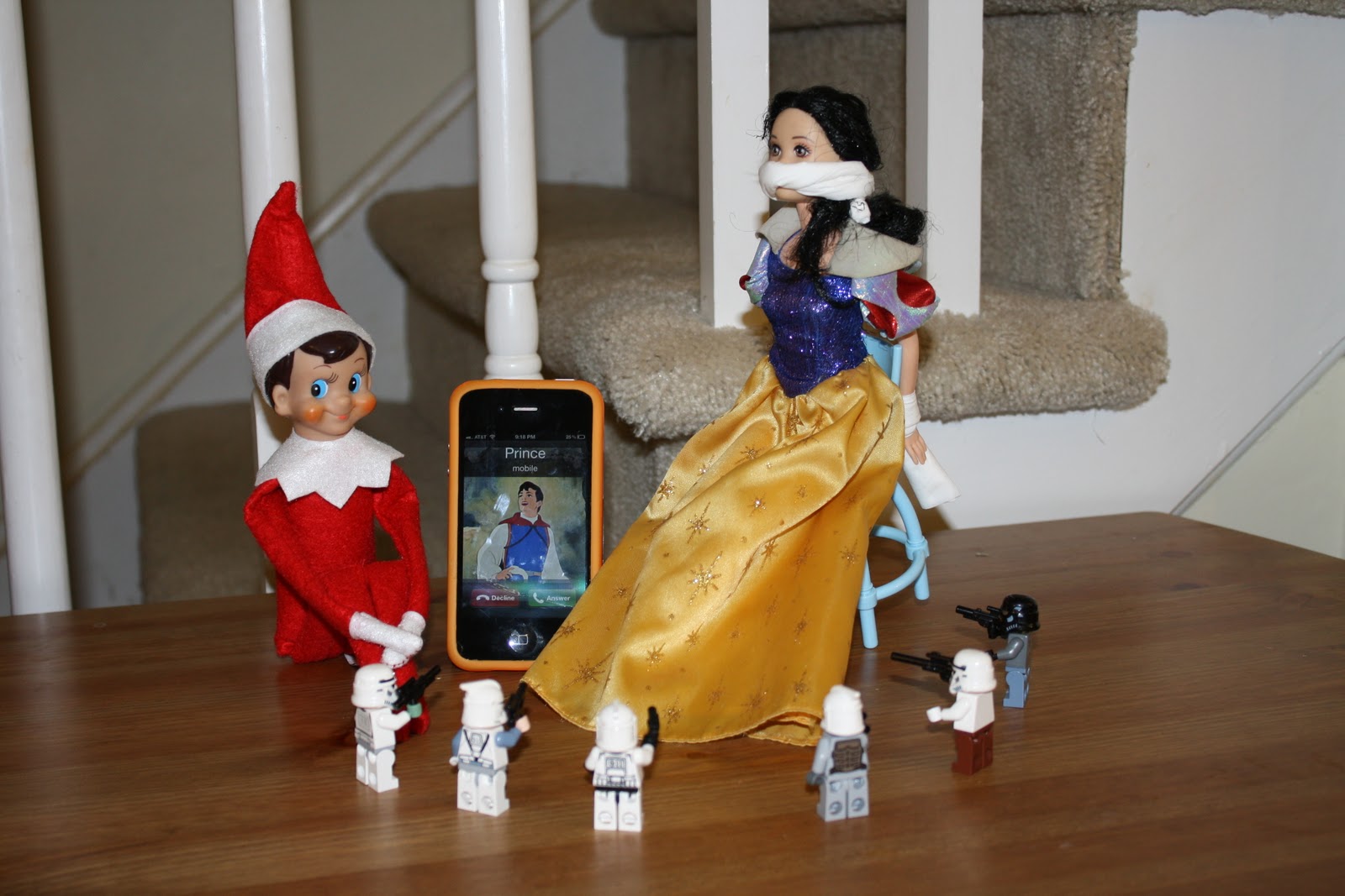 Legend has it that the Elf on the Shelf is a secret scout sent directly fro...