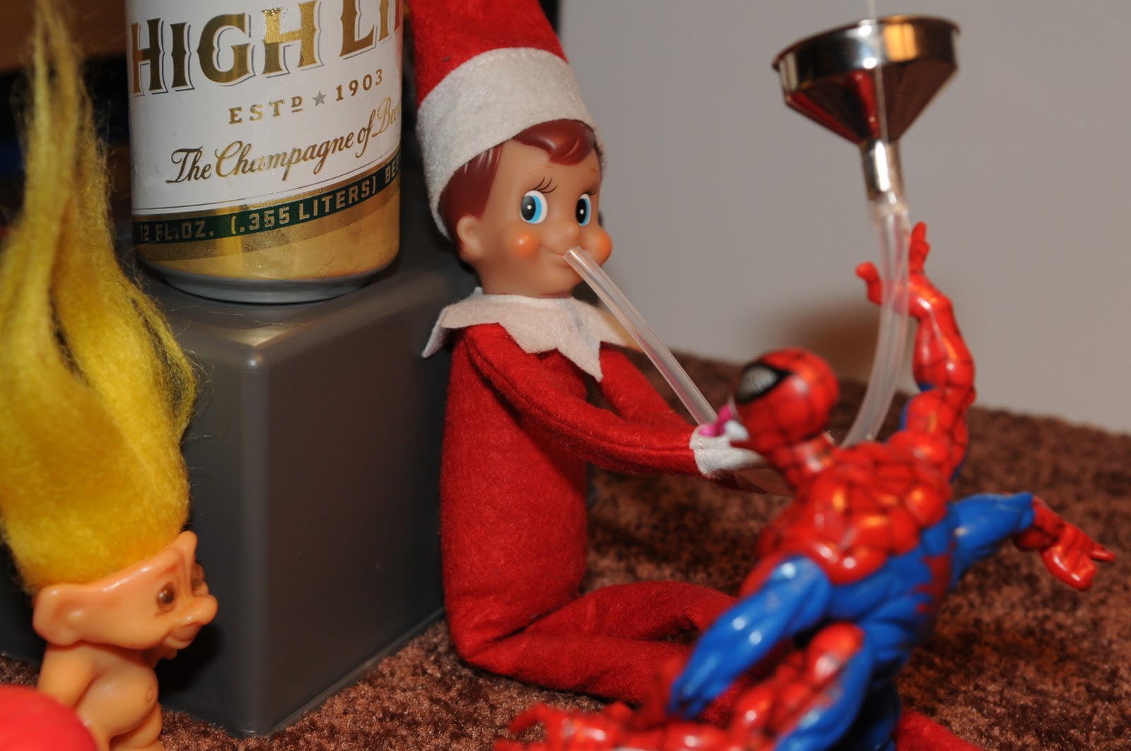 Legend has it that the Elf on the Shelf is a secret scout sent directly fro...