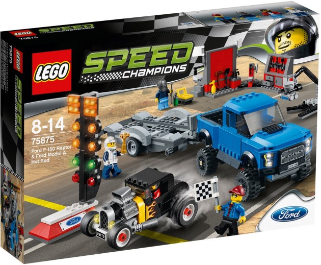 LEGO Speed Champions Ford F-150 Raptor & Ford Model A Hot Rod set