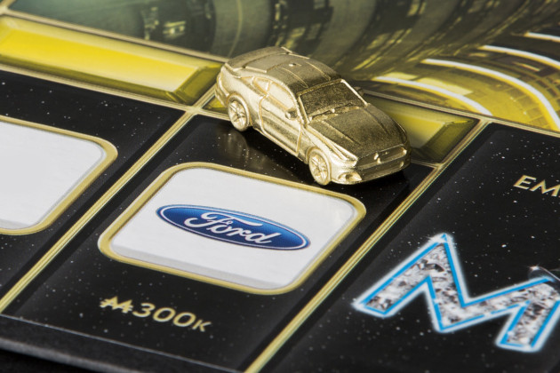 Monopoly Empire features the Ford Mustang as a game piece