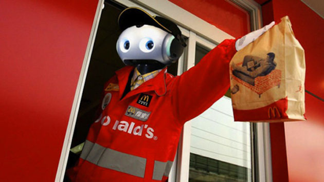 McDonalds Robot Employees