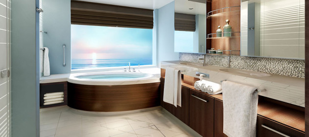 Norwegian-Joy - Haven Suite Bathroom