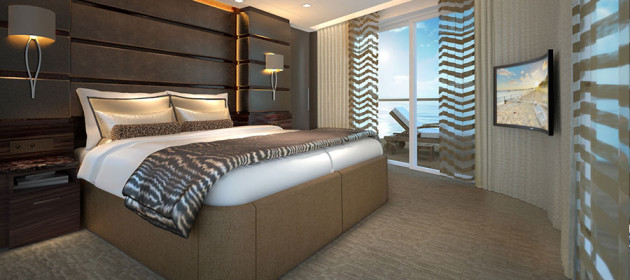 Norwegian-Joy - Haven Suite Bedroom