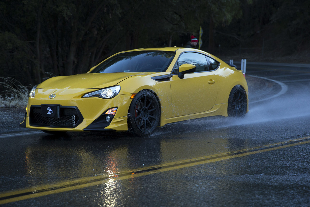 Scion FR-S wearing BFGoodrich g-Force COMP-2 A/S tires