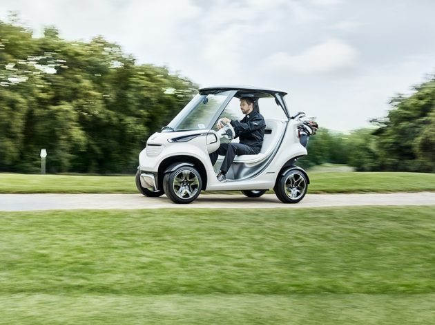 The Mercedes-Benz Style Edition Garia Golf Car