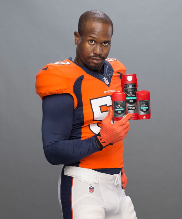 Old Spice Names Von Miller As New Old Spice Guy